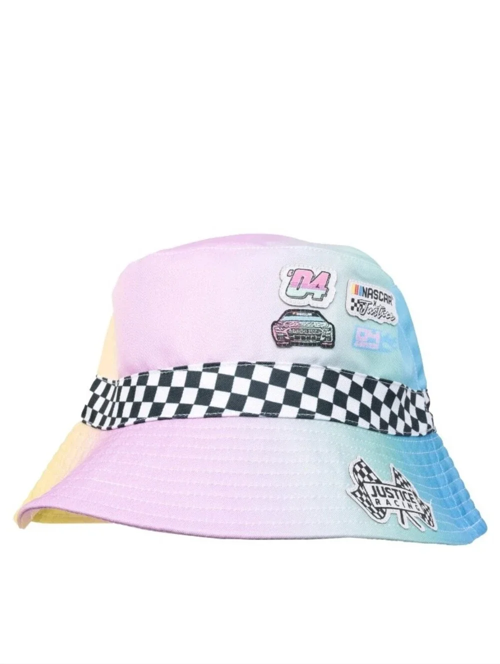 Nascar X Justice Girl's Bucket Hat, Mulitcolored